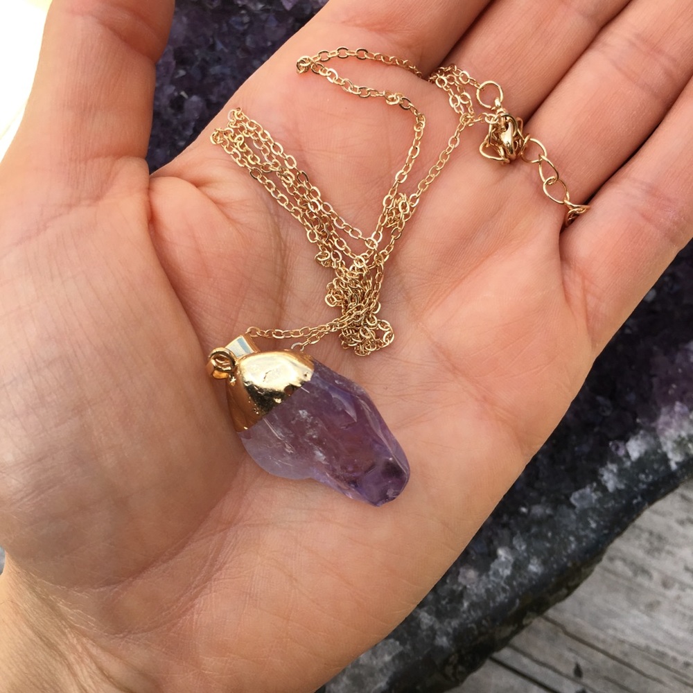 Amethyst Necklace - Picture 8 of 8